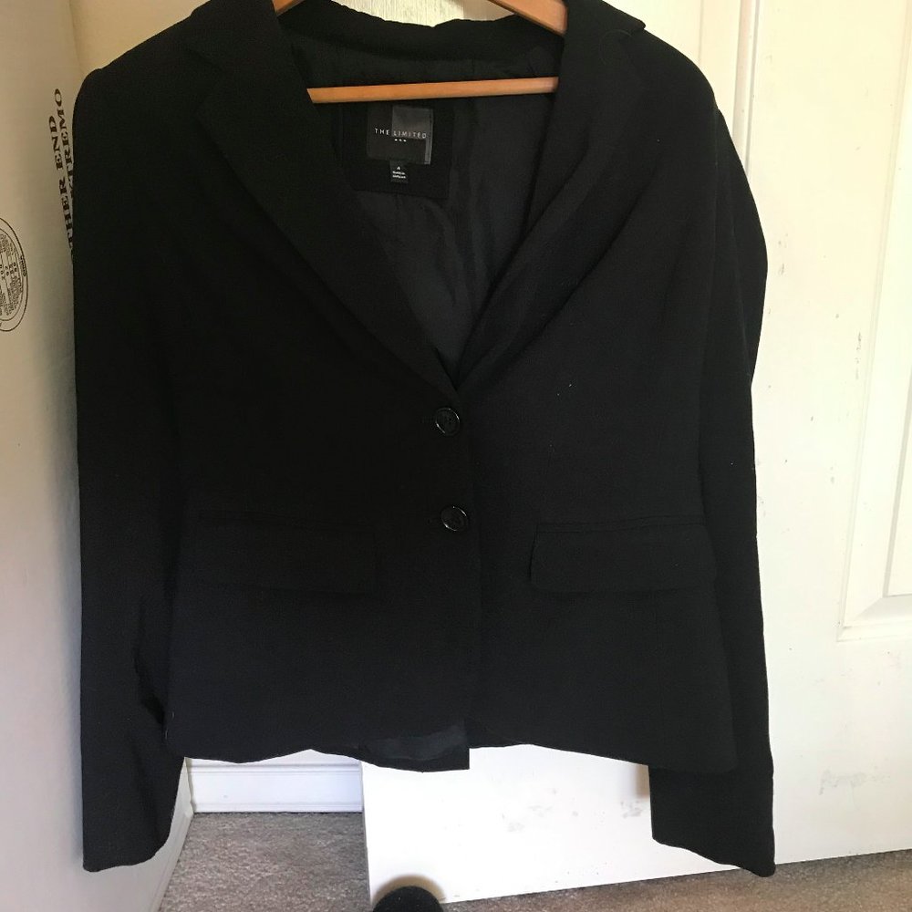 Women's The Limited Black Blazer Size 4